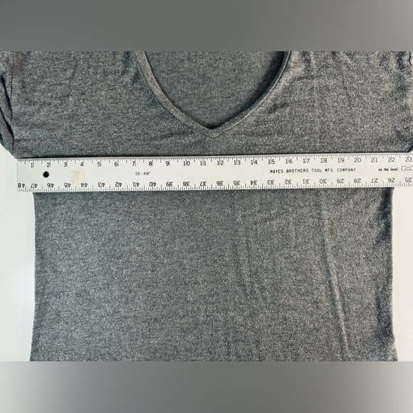 Beyond Yoga Dream Knit Long Sleeve Lightweight Modal Charcoal Gray SZ Large - Picture 7 of 11